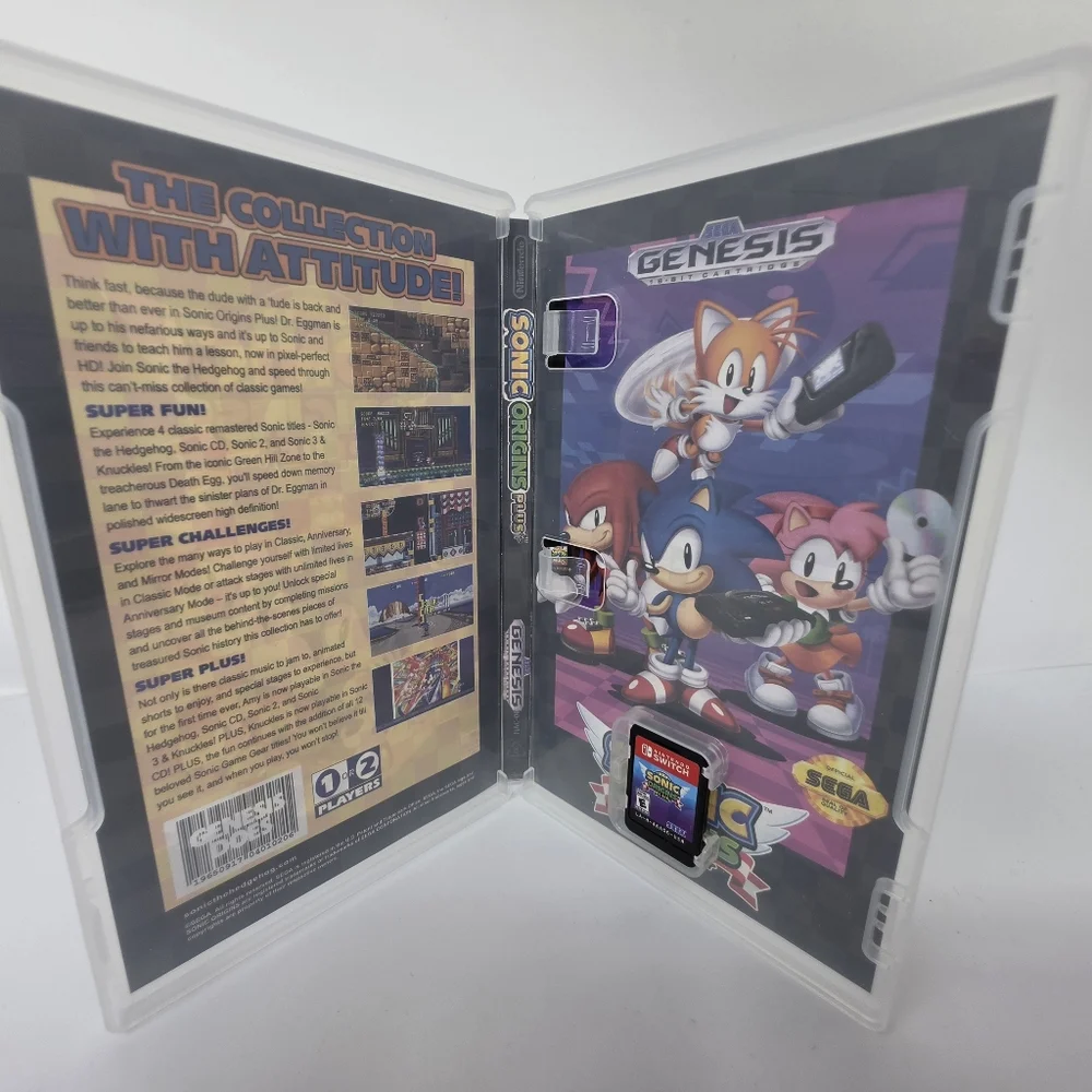 Sonic Origins Plus for the Nintendo Switch